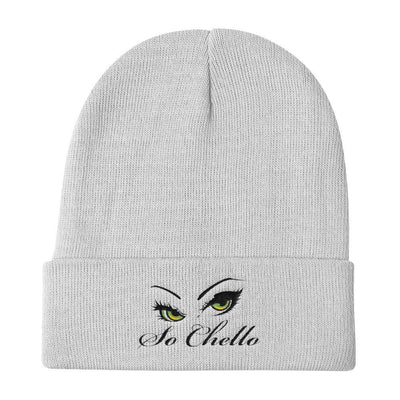 sochello Hats So Chello Logo Knit Beanie so_chello