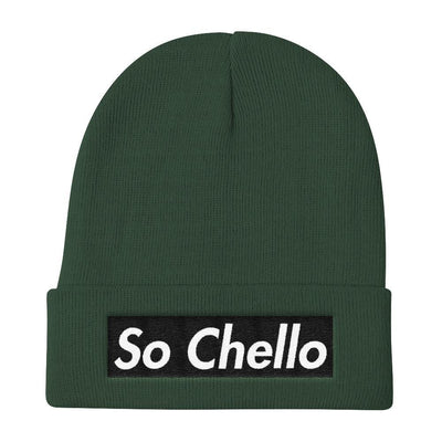 sochello Hats Forest Staple Knit Beanie so_chello